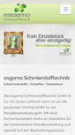 Mobile Screenshot of esgemo.de